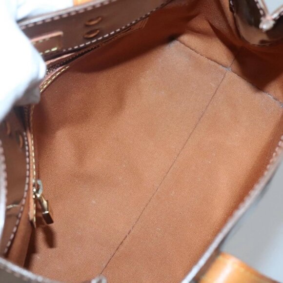 LOUIS VUITTON Monogram Vernis Reade PM Hand Bag Bronze M91146 LV Auth 132465 - Picture 13 of 16